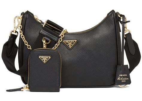 black prada bag dupe|prada shoulder bag dupe.